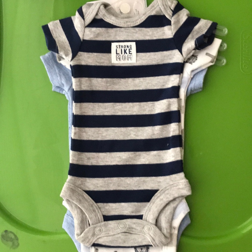 3 pack baby bodysuits